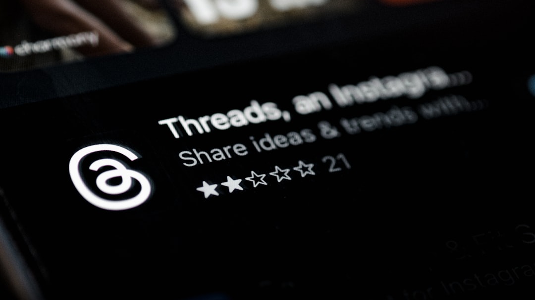 Threads logo by Instagram and Meta